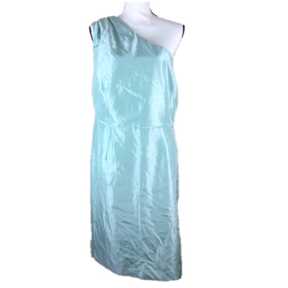 Dress Barn One Shoulder Dress Formal Bridesmaid